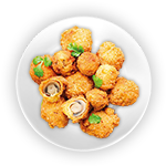 50pcs Garlic Breaded Mushrooms 