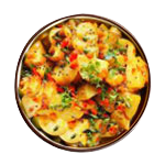 Bombay Aloo (potatoes With Bhoona Style Sauce) 